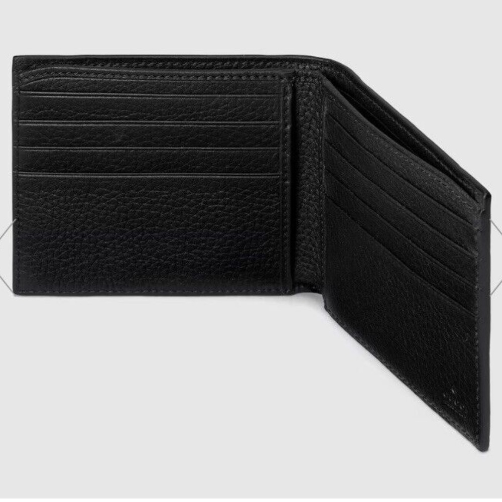 GUCCI ☆ Jumbo GG Wallet ☆ Black ☆ NEW ꨄ W/dust-bag - Picture 5 of 10